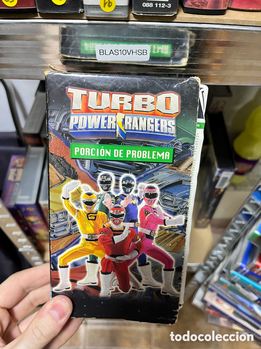 Cine: BLAS10VHSB TURBO POWER RANGERS PORCI&Oacute;N DE PROBLEMA