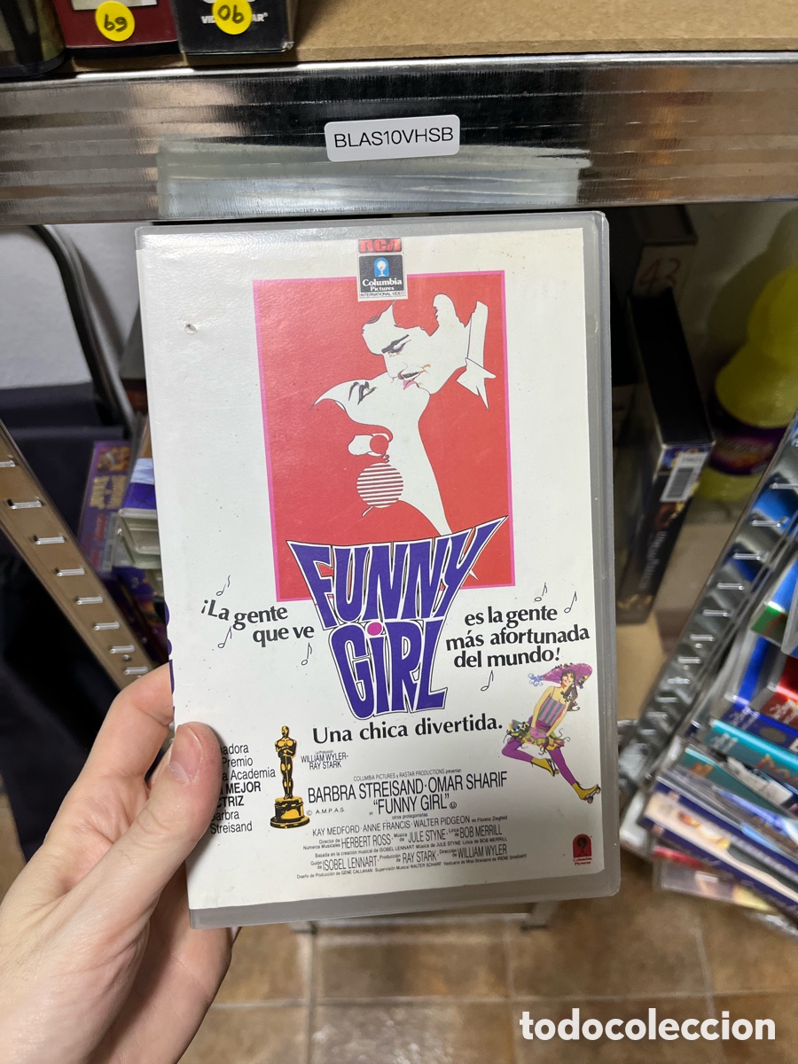 Cine: BLAS10VHSB VHS funny girl una chica divertida