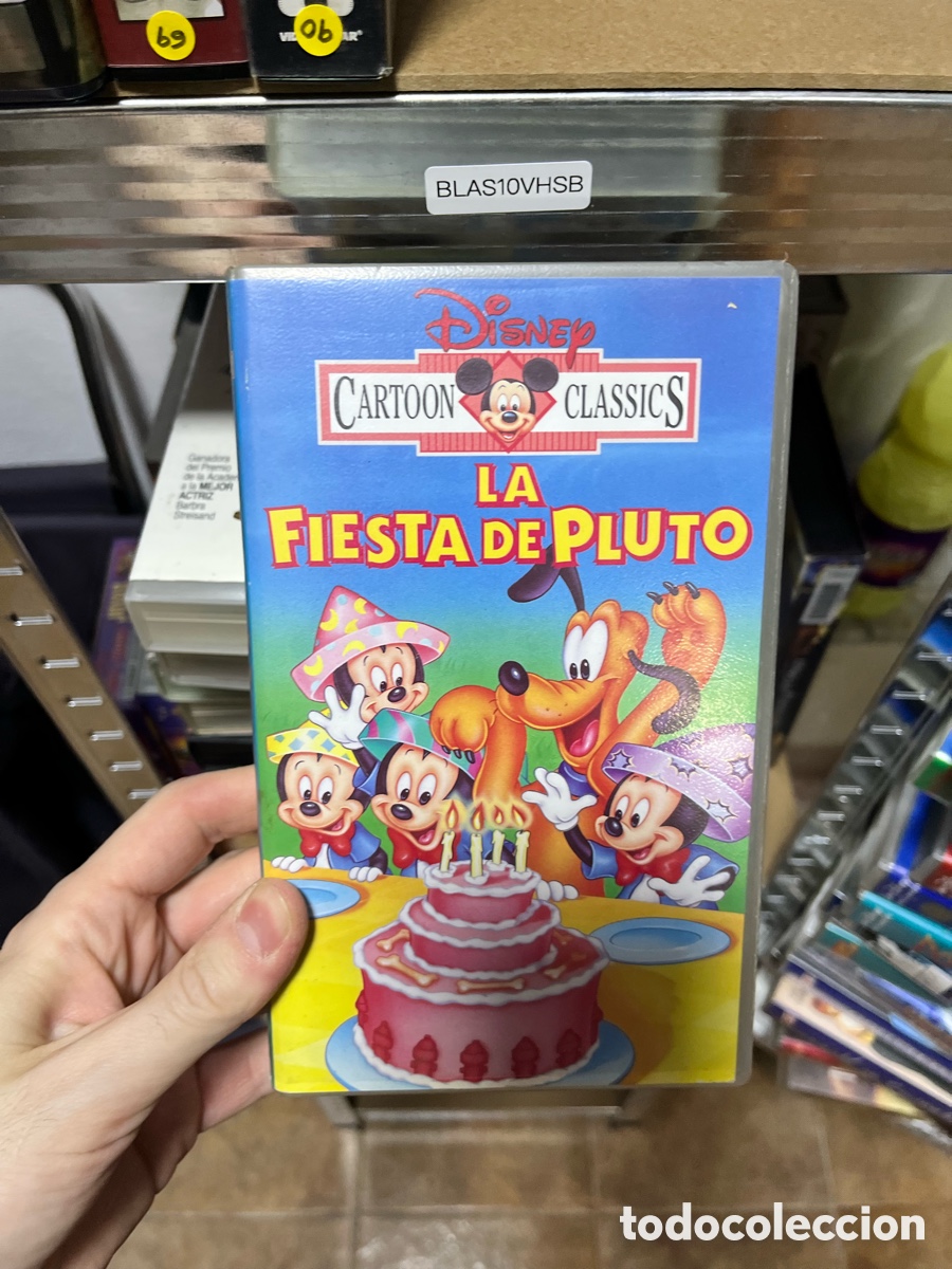 Cine: BLAS10VHSB ME.AOR CARTOON CLASSICS LA FIESTA DE PLUTO VHS