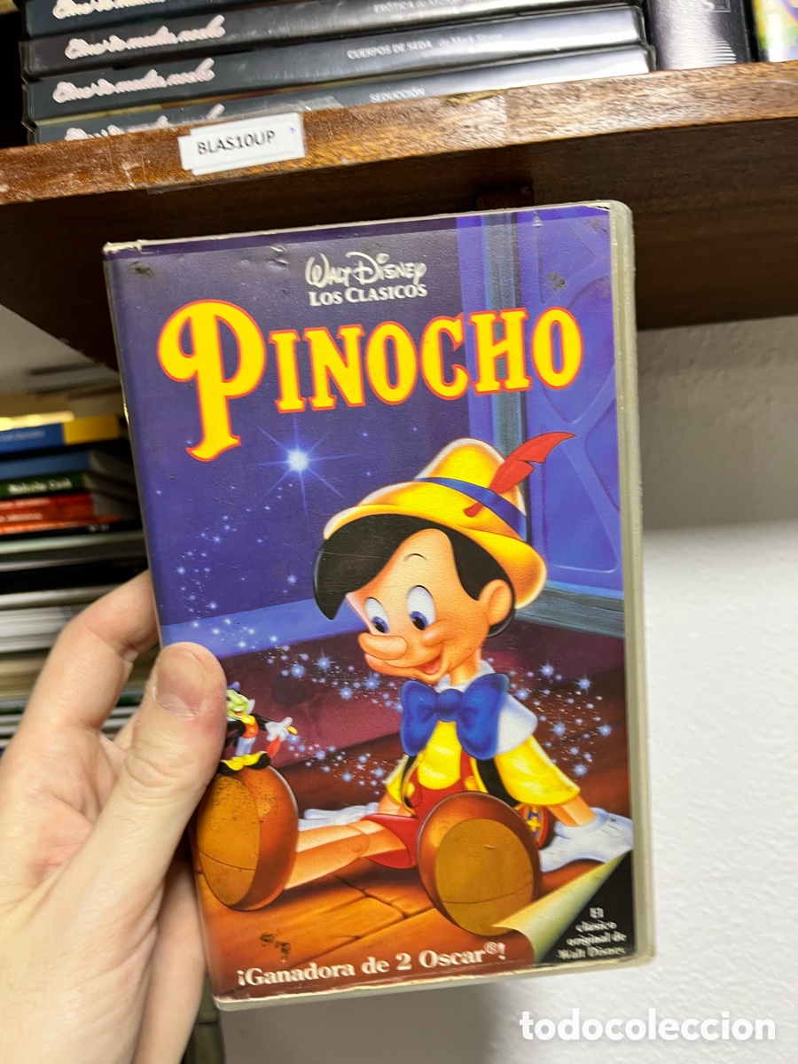 Cine: BLAS10UP PELICULA VHS DISNEY Pinocho