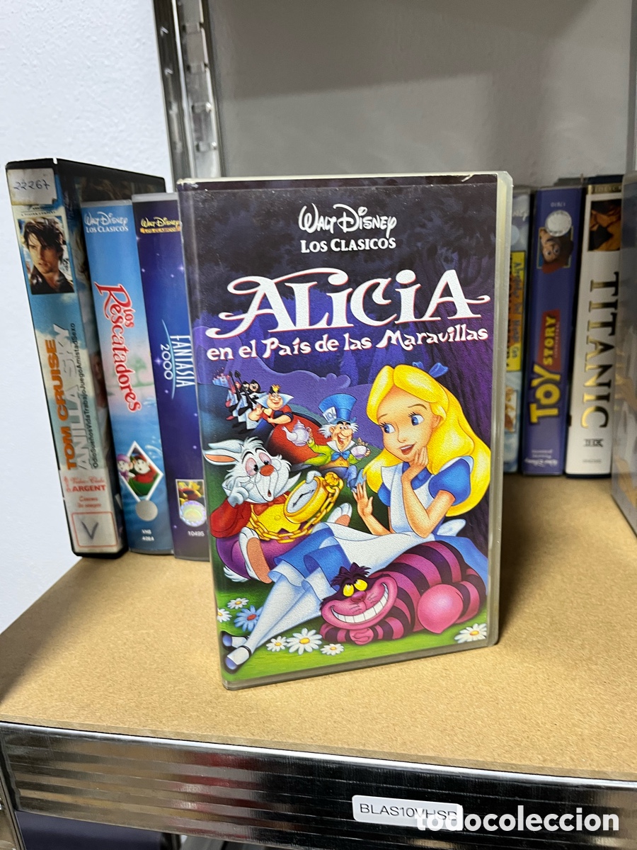 Cine: BLAS10VHSB &mdash; vhs pelicula disney Alicia en el Pa&iacute;s de las Maravillas