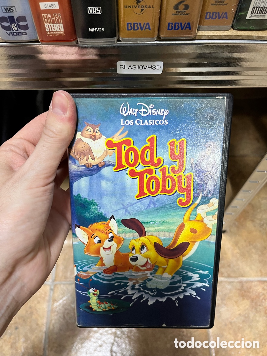 Cine: BLAS10VHSD &mdash; vhs pelicula disney Tod y Toby