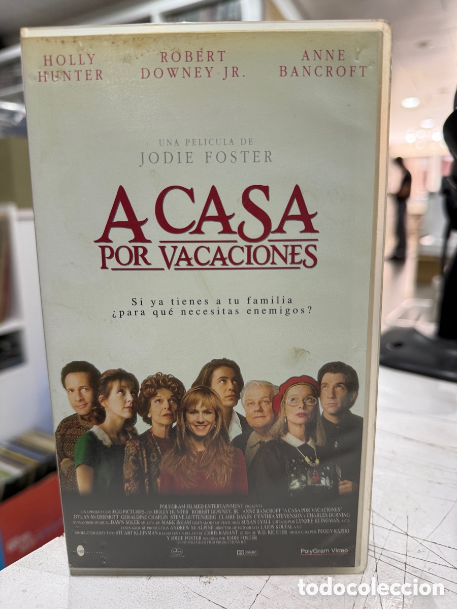 Cine: A Casa Por Vacaciones (VHS) Jodie Foster