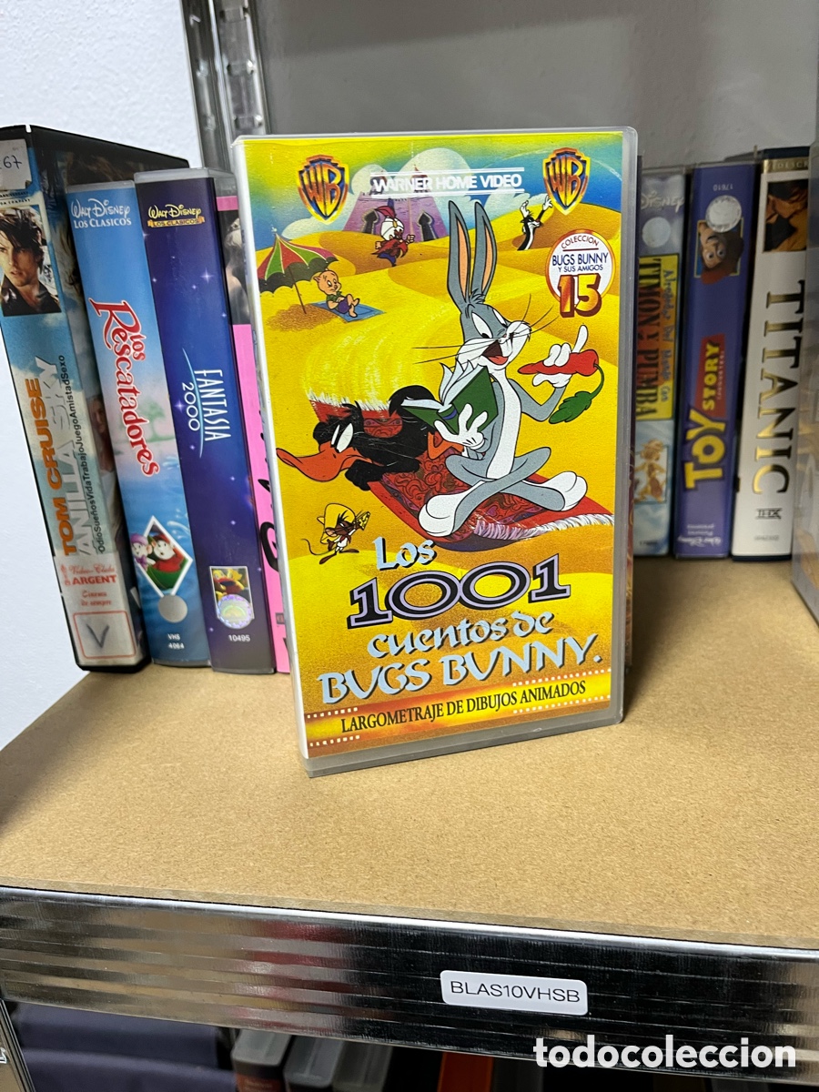 Cine: BLAS10VHSB &mdash; vhs Los 1001 Cuchrosoe BUGS BUNN.