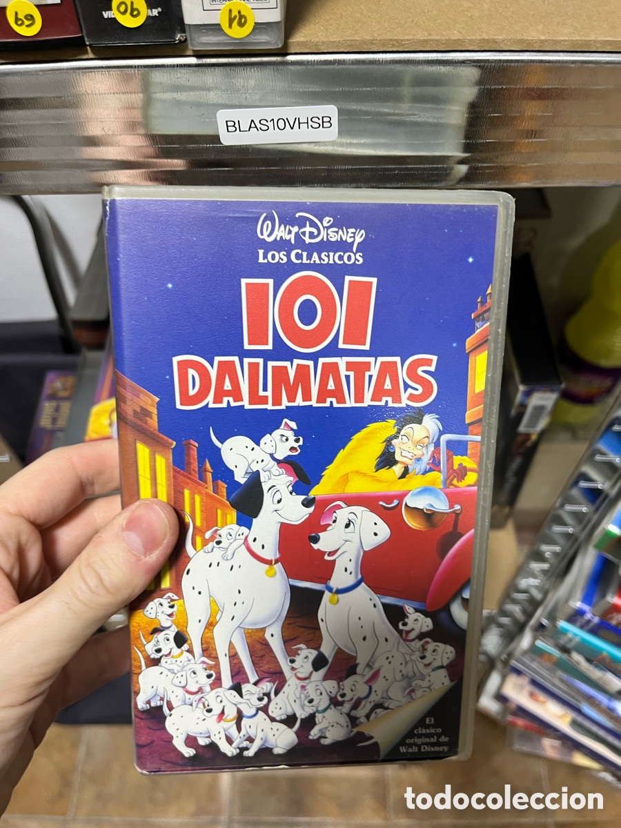 Cine: BLAS10VHSB - Pel&iacute;cula VHS: 101 D&aacute;lmatas &ndash; Disney.