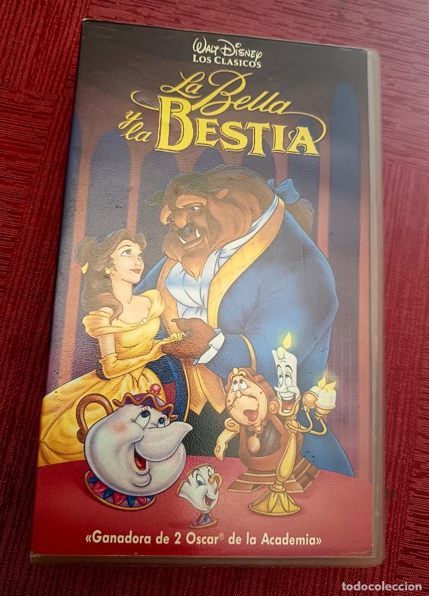 Cine: VHS de Walt Disney Los Cl&aacute;sicos de la pel&iacute;cula La Bella y la Bestia