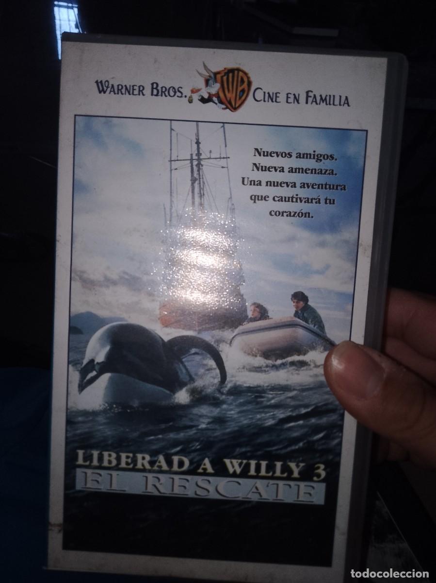 Cine: Libertad a Willy 3 VHS rescate