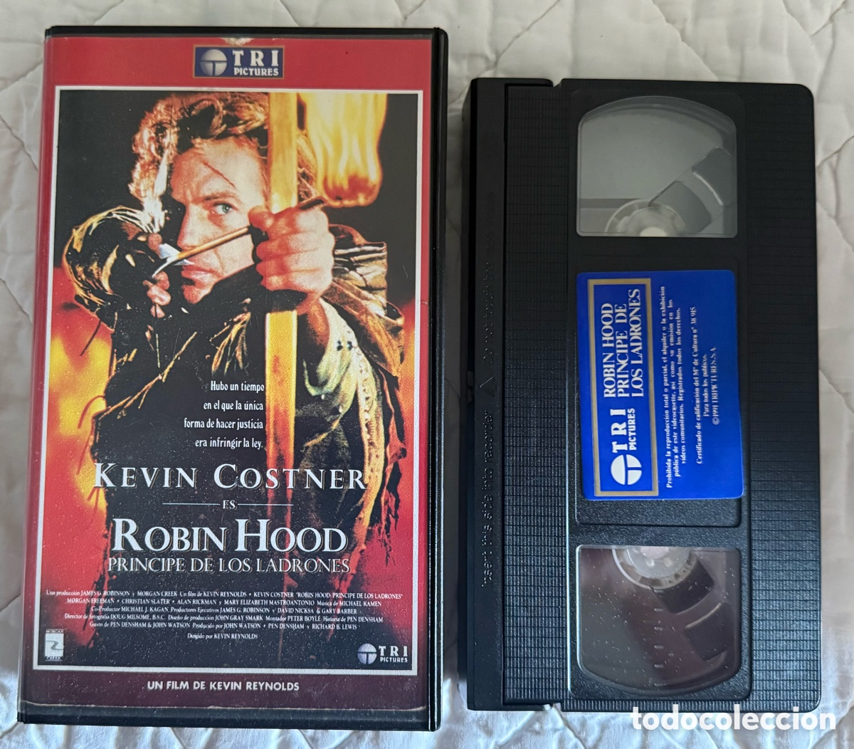 Cine: Robin Hood Principe de los Ladrones VHS
