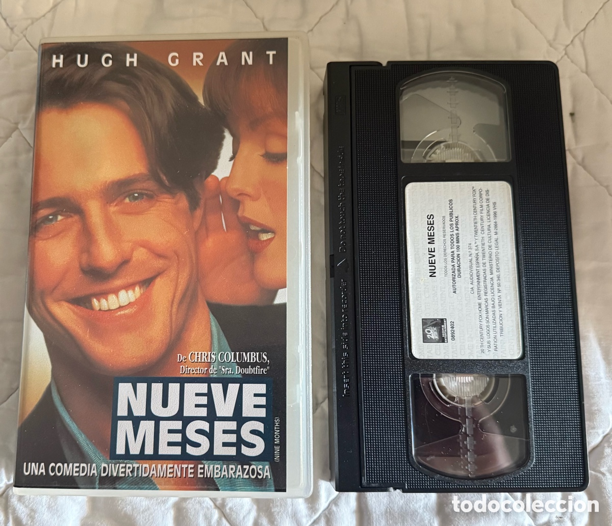 Cine: Nueve Meses en VHS Edici&oacute;n 20 century fox