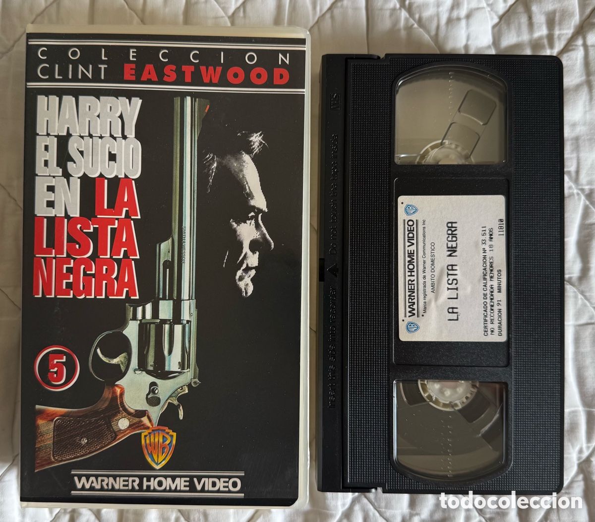 Cine: La Lista Negra en VHS, de Clint Eastwood