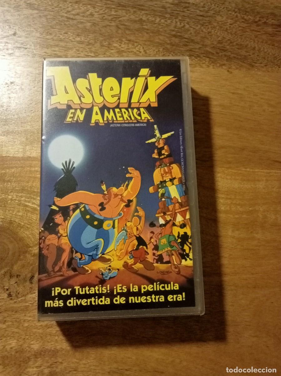 Cine: Ast&eacute;rix En Am&eacute;rica / Twenty Century Fox / Pel&iacute;cula VHS 1995