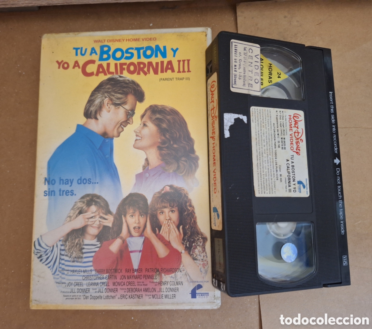 Cine: Tu a Boston y yo a California III VHS Disney