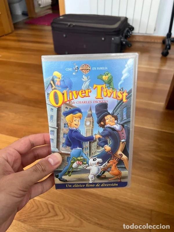 Cine: VHS Oliver Twist (Animada, Espa&ntilde;ol)
