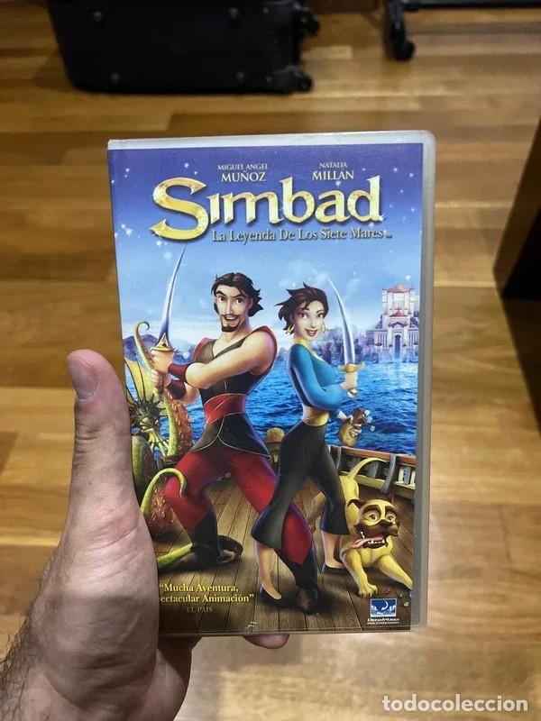 Cine: VHS Simbad: La Leyenda De Los Siete Mares