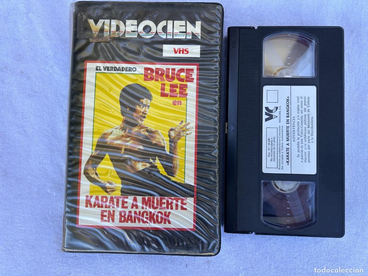 Kino: KARATE A MUERTE EN BANGKOK / BRUCE LEE / VHS
