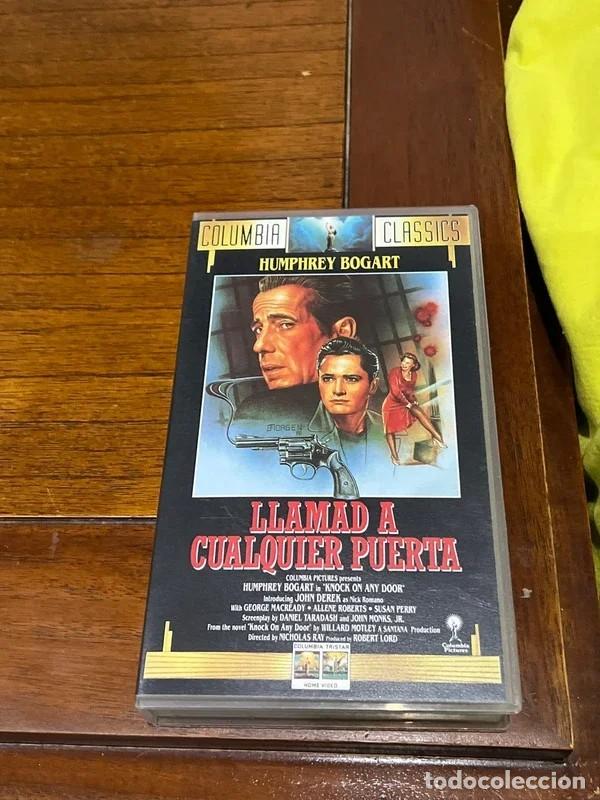 Cine: VHS Llamad A Cualquier Puerta Bogart