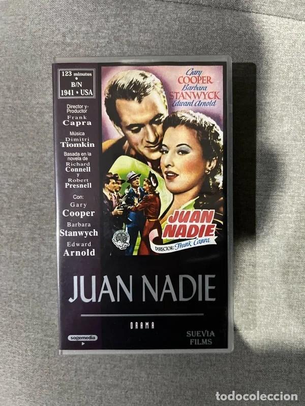 Cine: VHS Juan Nadie (1941) - Gary Cooper