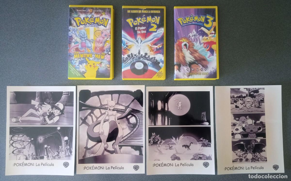 Cine: Lote Peliculas VHS Pok&eacute;mo fotograf&iacute;as pelicula Pokem&oacute;n