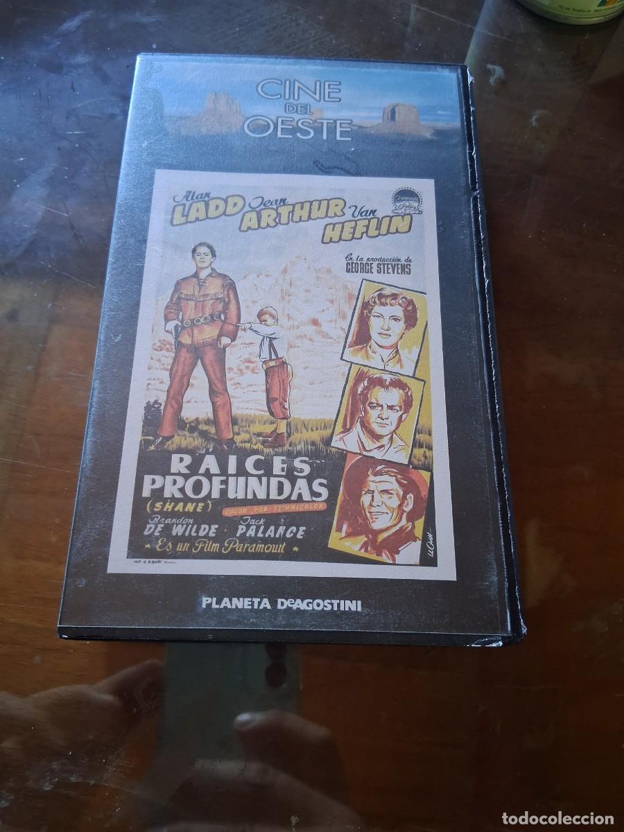 Cine: Cinta de video VHS VHS CINE DEL OESTE RAICES PROFUNDAS Alan Ladd Jean Arthur George Stevens