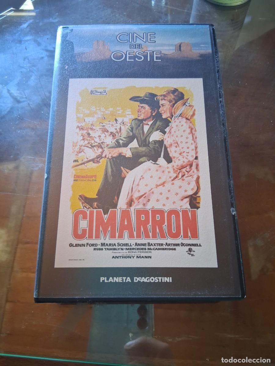 Cine: Cinta de video VHS VHS CINE DEL OESTE Cimarron Anthony Mann Glenn Ford Maria Schell