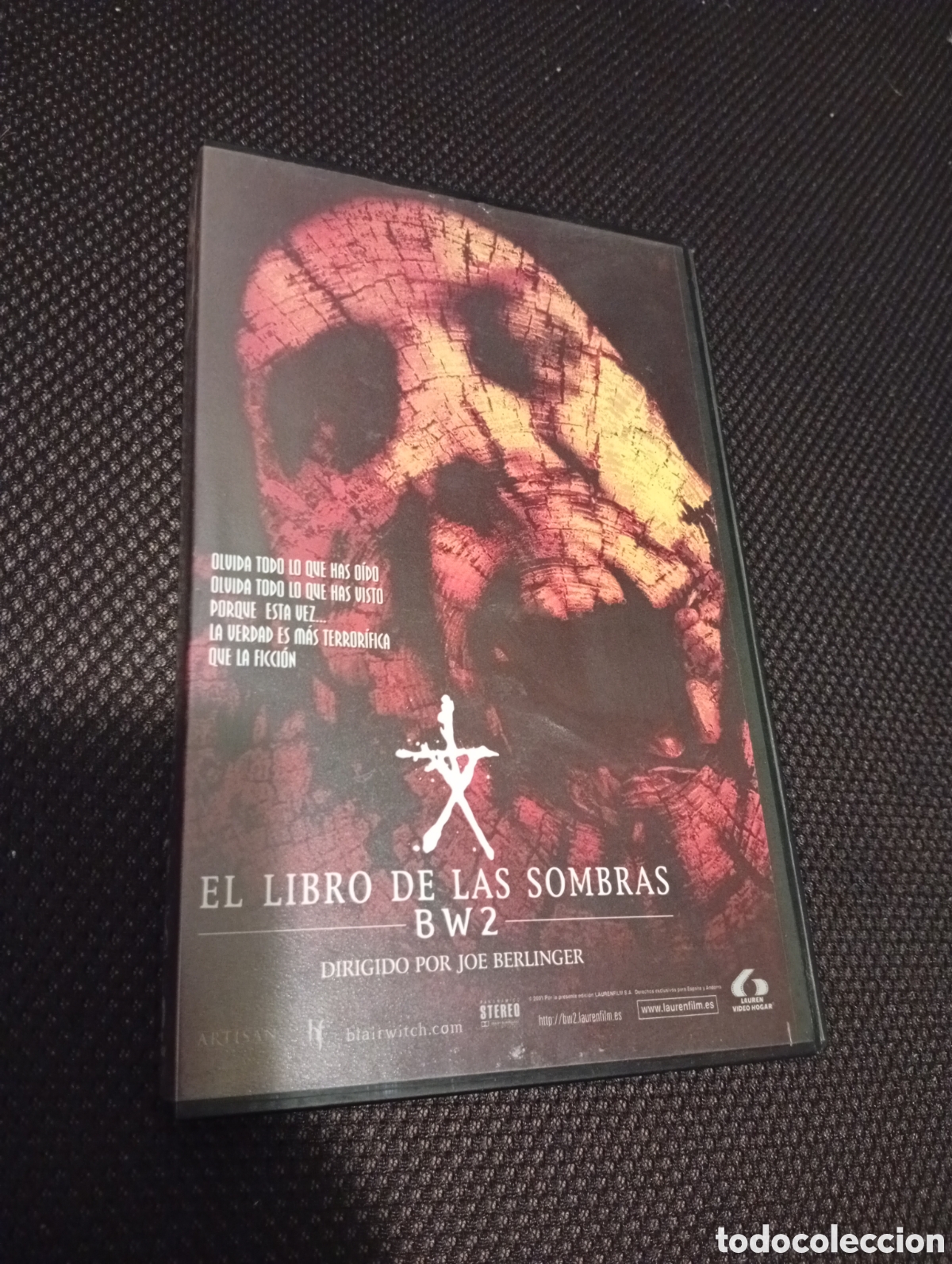 Cine: El libro de las sombras vhs