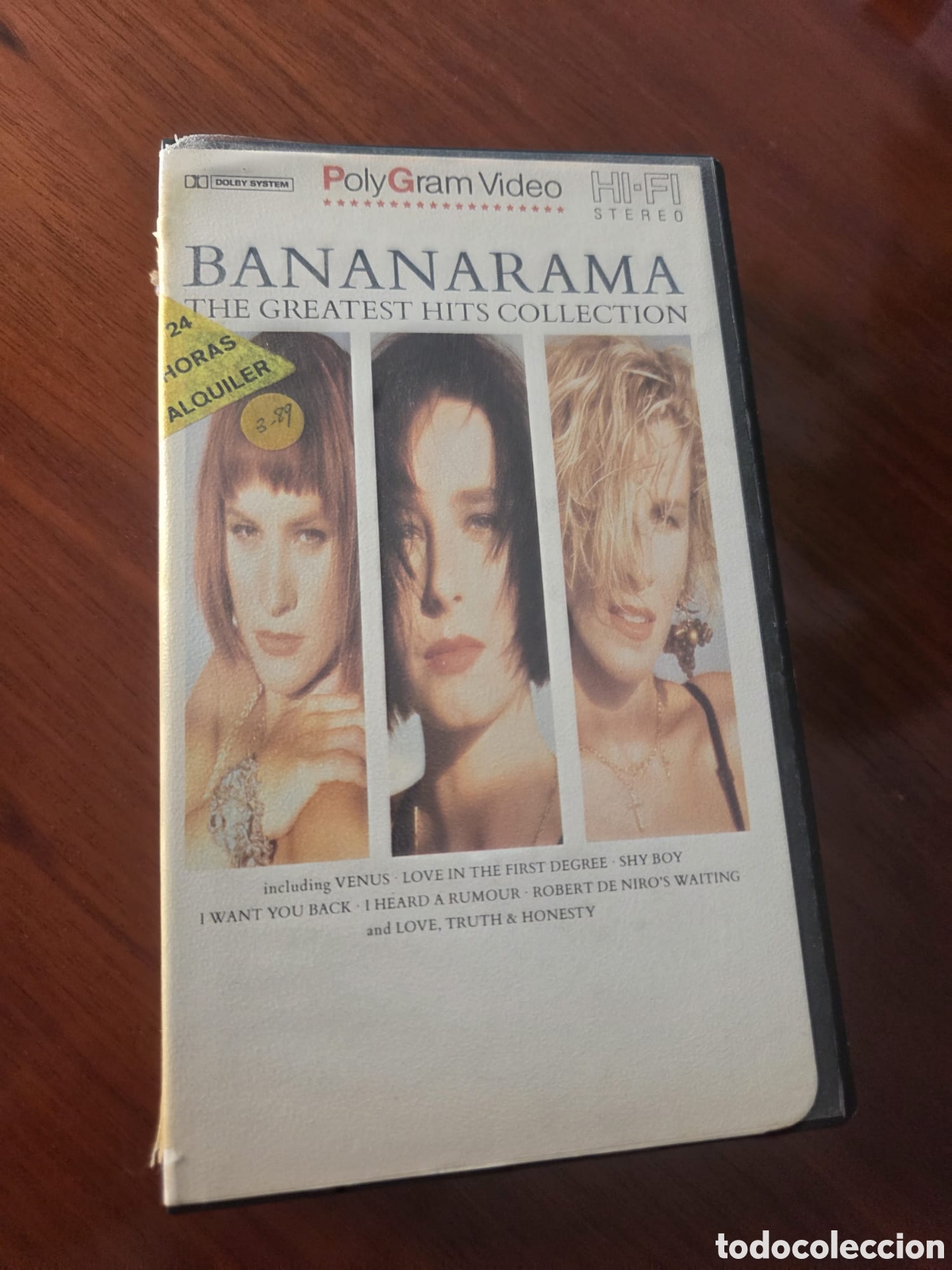Cine: BANANARAMA The Greatest Hits Collection VHS OriginalPolyGram Video Hi-Fi Stereo 1a Edici&oacute;n Videoclub