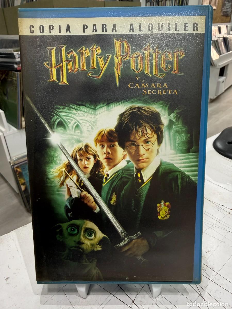 Cine: Harry Potter y la C&aacute;mara Secreta (VHS) - Edici&oacute;n Exclusiva para Alquiler (Cinta Azul de Videoclub)