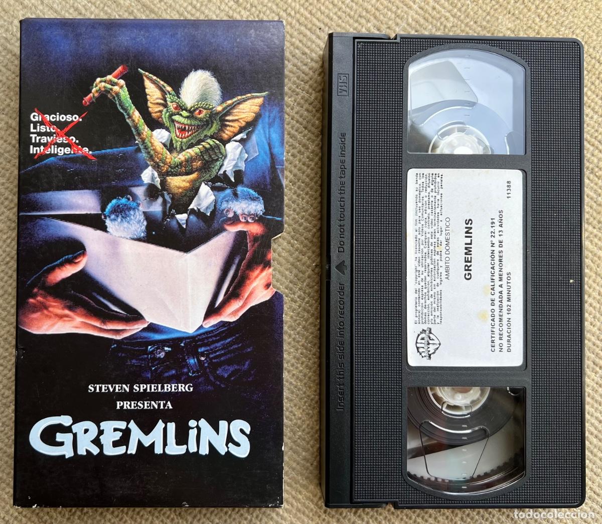 Cine: Gremlins (Steven Spielberg) - V&iacute;deo VHS promoci&oacute;n de Telepizza