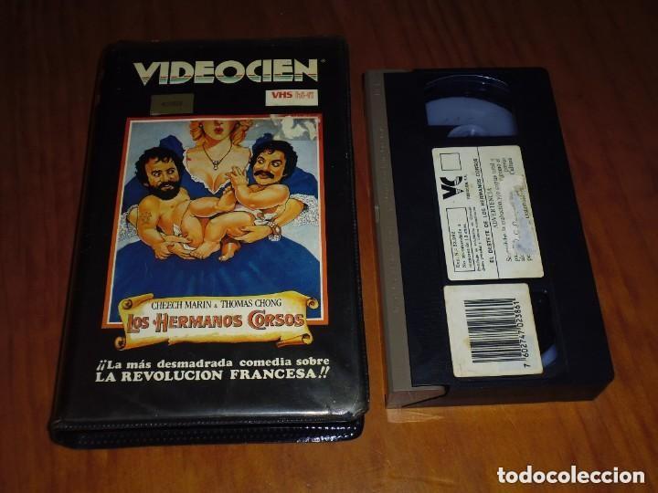 Cine: EL DESTETE DE LOS HERMANOS CORSOS - CHEECH Y CHONG - COMEDIA - VIDEOCIEN - VHS