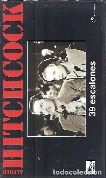 Cine: CINTA VHS 39 ESCALONES ALFRED HITCHCOCK