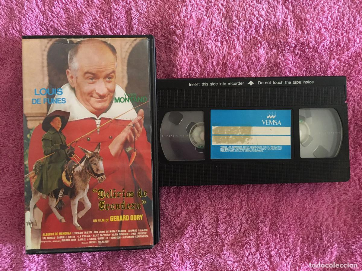 Cine: DELIRIOS DE GRANDEZA (1971) VHS LOUIS DE FUNES