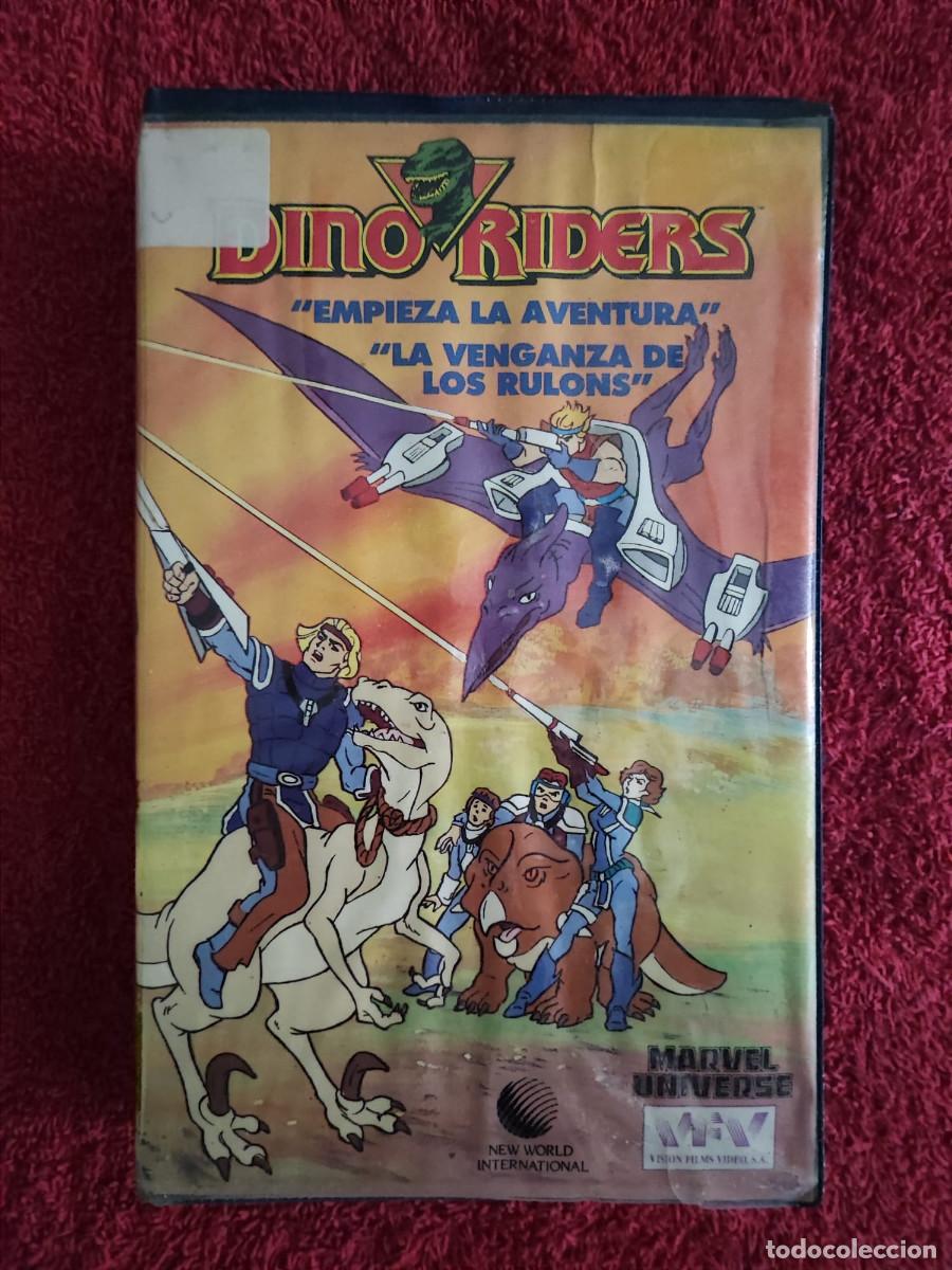 Cine: DINO RIDERS (1988) VHS DIBUJOS ANIMADOS