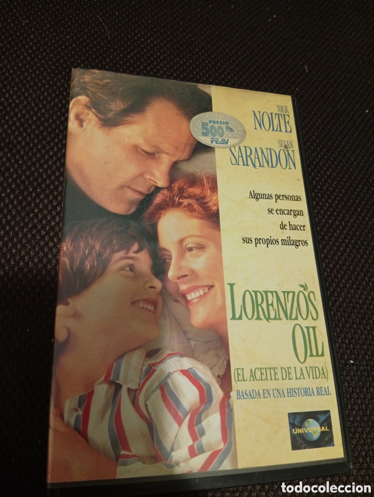 Cine: Lorenzos o&iacute;l vhs pel&iacute;cula