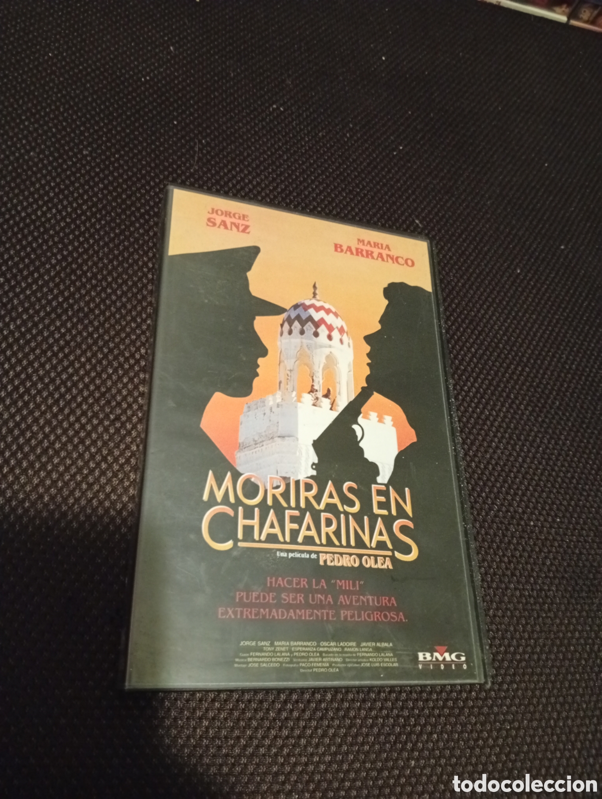 Cine: Morir&aacute;s en Chafarinas vhs