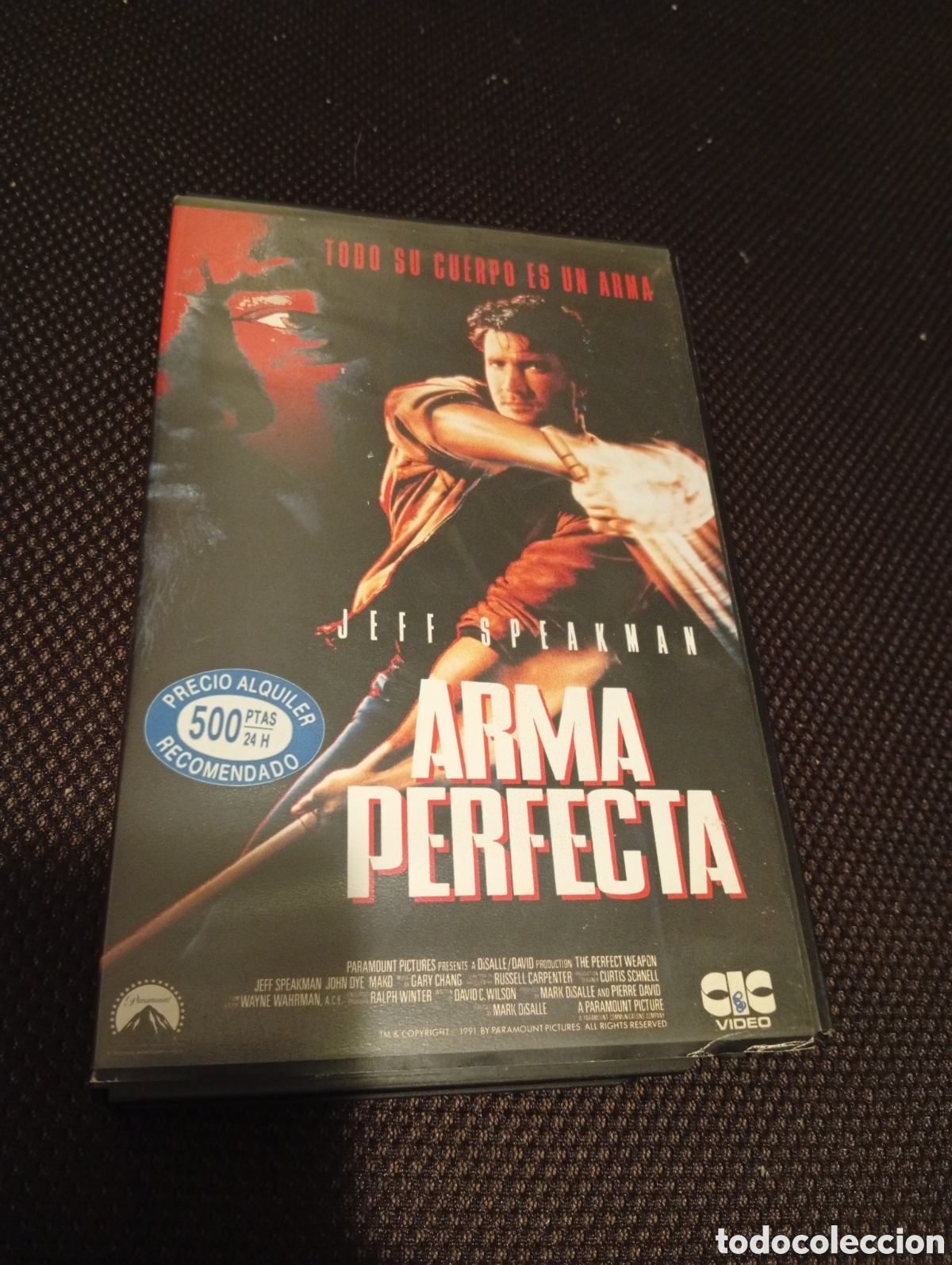 Cine: Arma perfecta vhs pel&iacute;cula