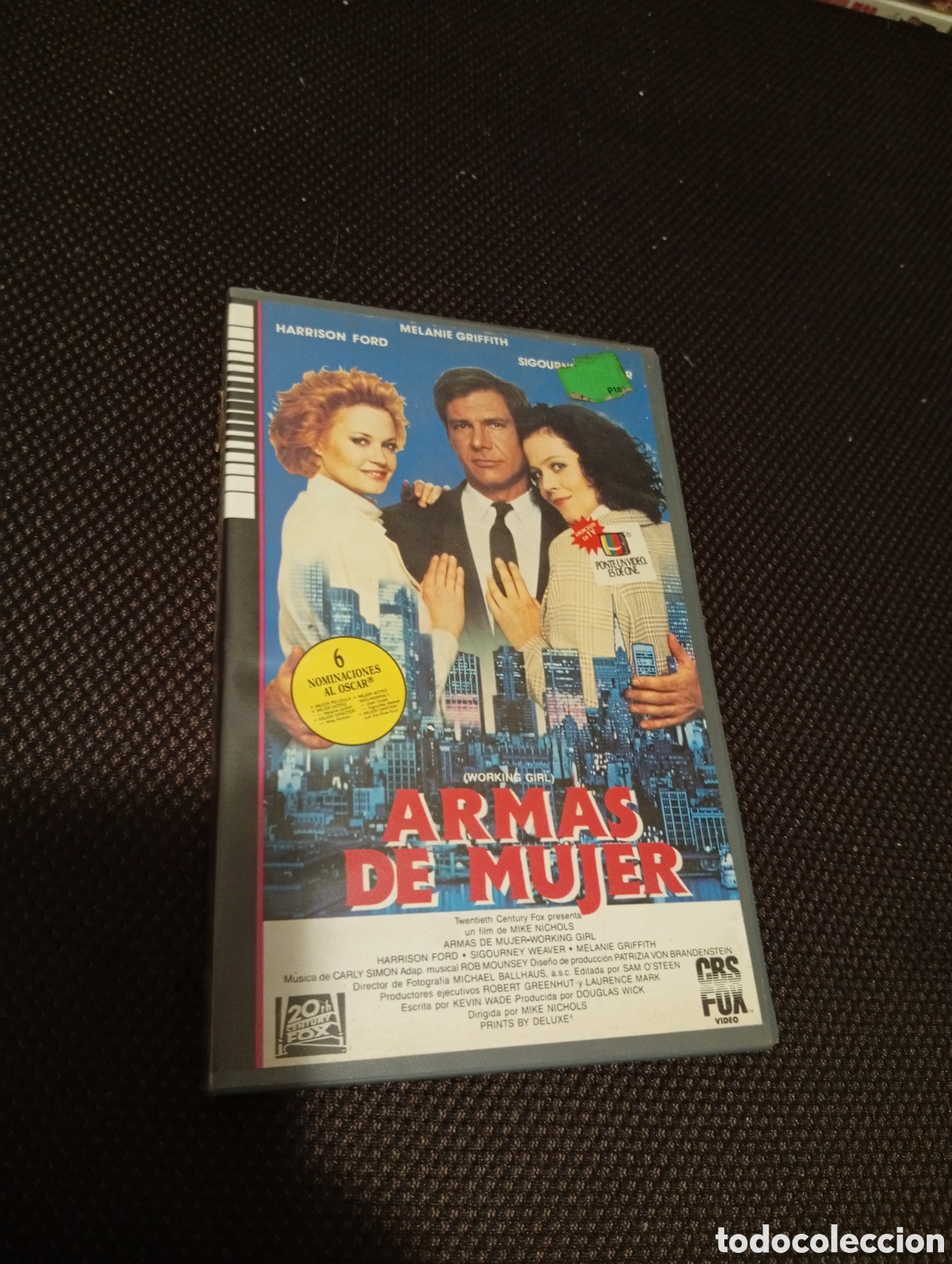 Cine: Armas de mujer vhs pel&iacute;cula