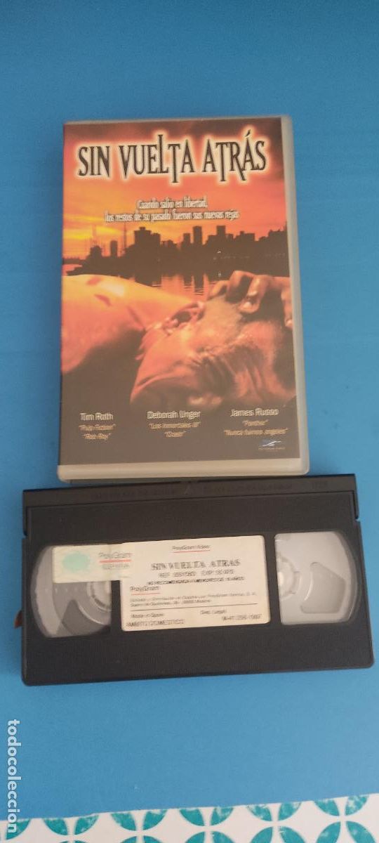 Kino: PELICULA VHS SIN VUELTA ATRAS JAMES RUSSO A&Ntilde;O 1996
