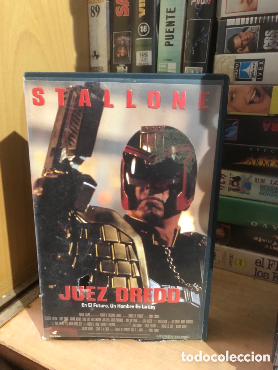 Cine: VHS V&Iacute;DEO CLUB JUEZ DREDD