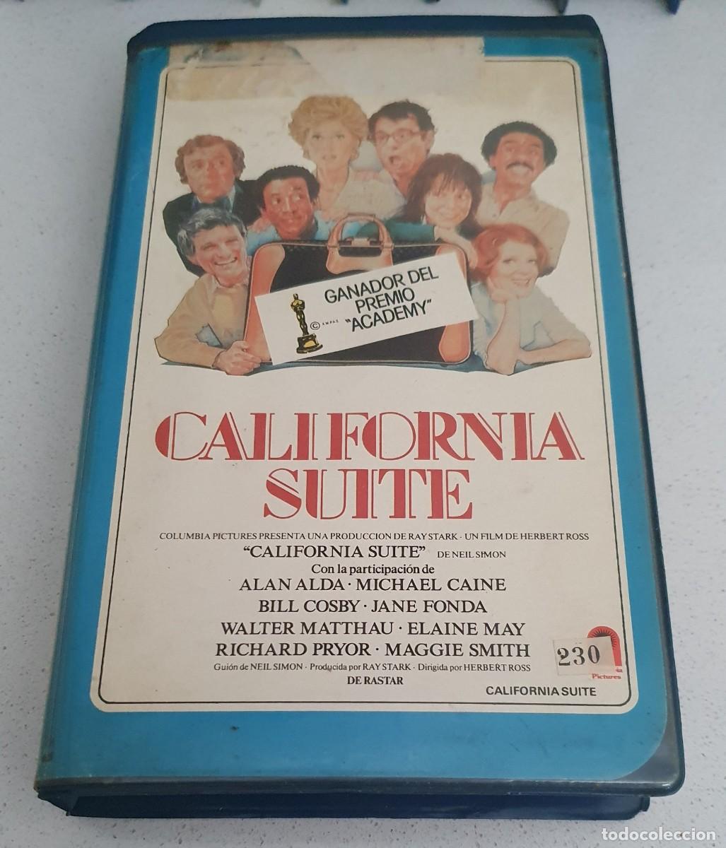Cine: Pel&iacute;cula Vhs California Suite. Alan Alda, Michael Caine, Richard Pryor. RCA Columbia 1983 videoclub.