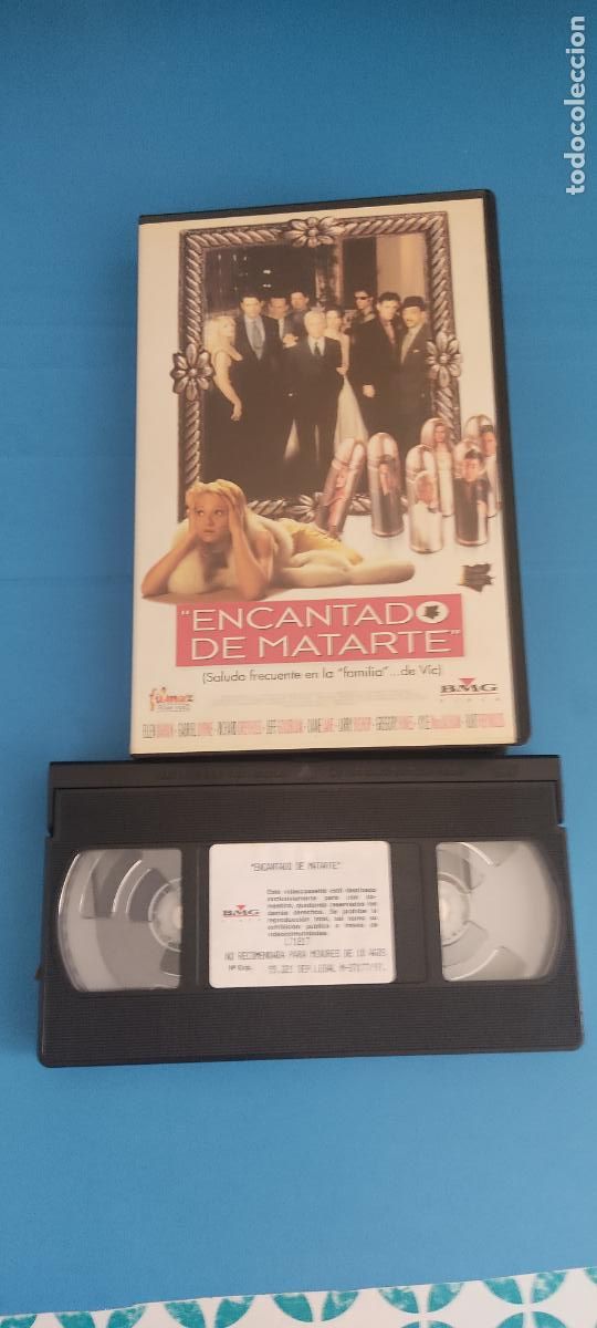 Cine: PELICULA VHS ENCANTADO DE MATARTE ELLEN BARKIN A&Ntilde;O 1997