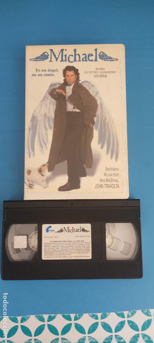 Cine: PELICULA VHS MICHAEL JOHN TRAVOLTA A&Ntilde;O 1997