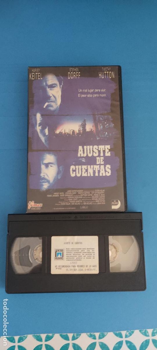 Cine: PELICULA VHS AJUSTE DE CUENTAS TIMOTHY HUTTON A&Ntilde;O 1997