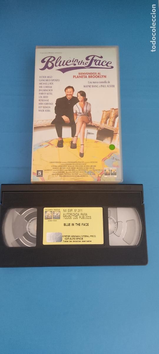 Cine: PELICULA VHS BLUE IN THE FACE MICHAEL J. FOX A&Ntilde;O 1996