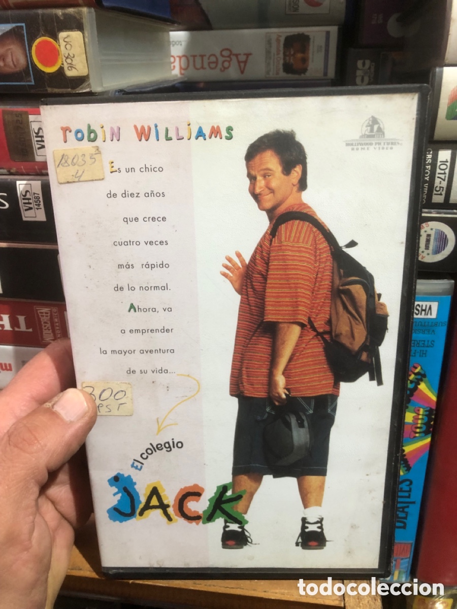Cine: VHS V&Iacute;DEO CLUB JACK vhs