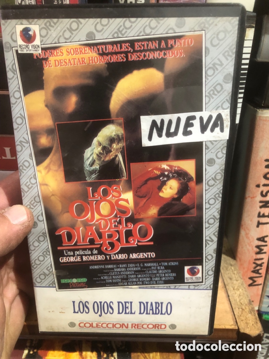 Cine: VHS LOS OJOS DEL DIABLO