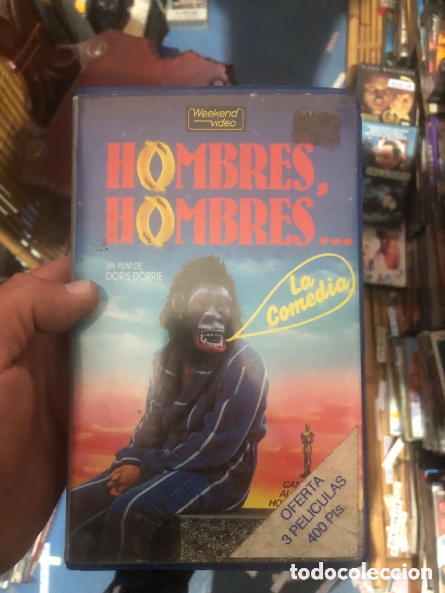 Cine: VHS V&Iacute;DEO CLUB HOMBRES HOMBRES