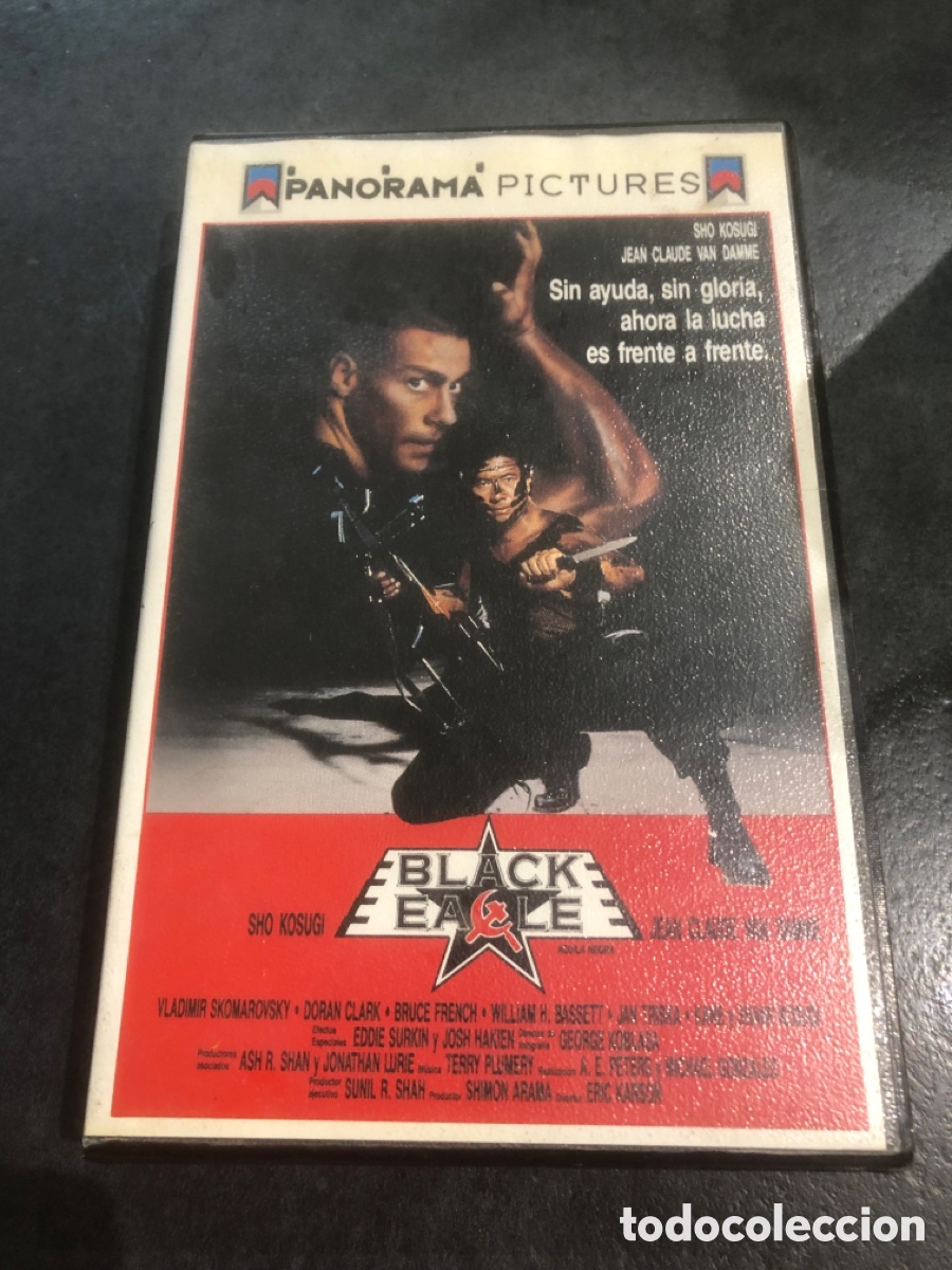 Cine: VHS V&Iacute;DEO CLUB BLACK EAGLE