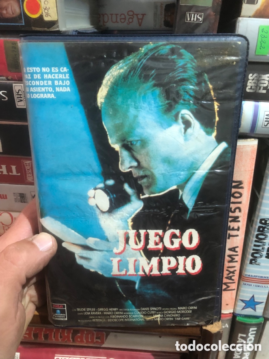 Cine: VHS V&Iacute;DEO CLUB JUEGO LIMPIO