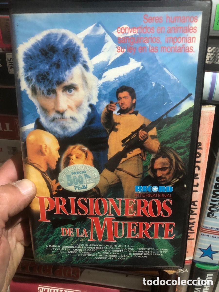 Cine: VHS V&Iacute;DEO CLUB PRISIONEROS DE LA MUERTE