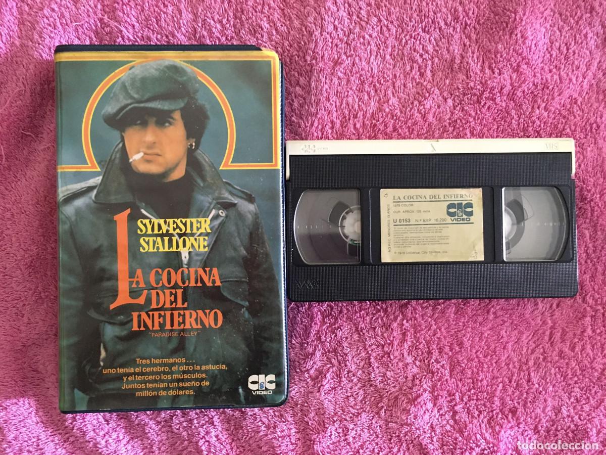 Cine: LA COCINA DEL INFIERNO (1978) VHS 1&ordf; EDICI&Oacute;N CIC SYLVESTER STALLONE ARMAND ASSANTE
